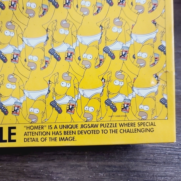 The Simpsons Impossipuzzle 550 Piece Jigsaw Puzzle Homer - Picture 3 of 9